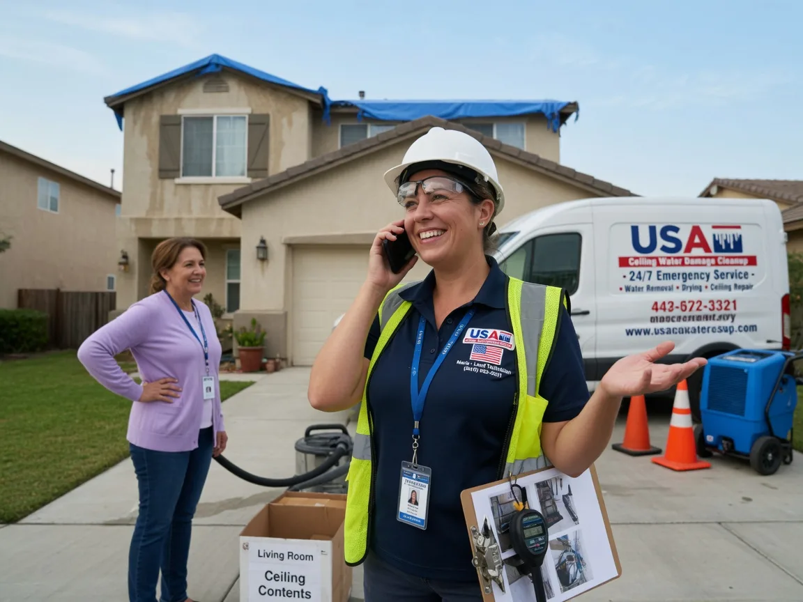 Ceiling Water Damage Restoration Burson, CA FAQs